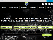 Tablet Screenshot of global-dj-academy.com